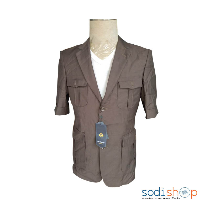 Veste Complet Pour Homme Design Classique à 4 Poches – Blazer + Pantalon Couleur Bleu Nuit CMU00192 – Image 4