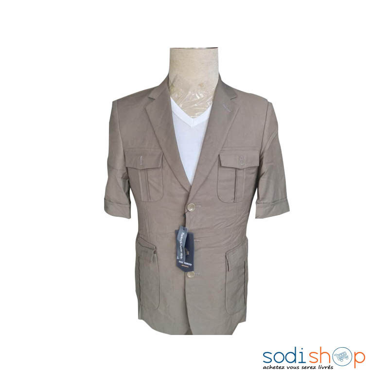 Veste Complet Pour Homme Design Classique à 4 Poches – Blazer + Pantalon Couleur Bleu Nuit CMU00192 – Image 3