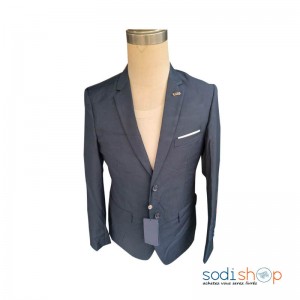 Veste Ensemble - Costume - Blazer+Pantalon -  Tendance Pour Homme Couleur Gris CMU00196