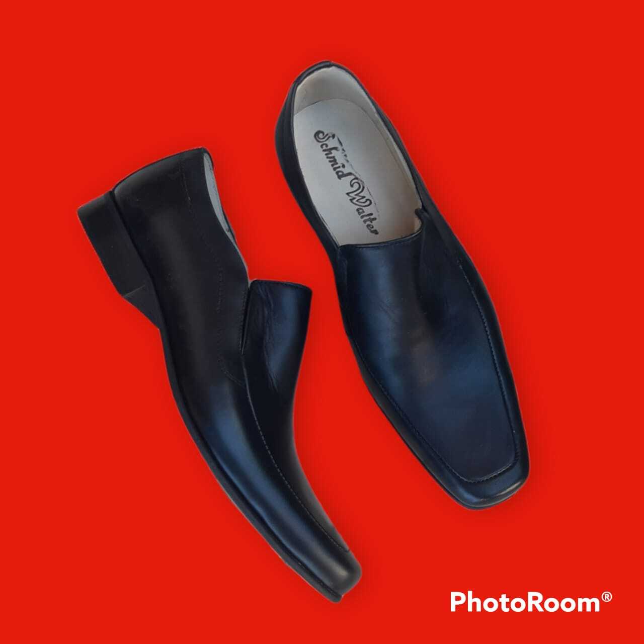 Soulier Pour Homme - Schmid Walter - Fermeture Elastique- Chaussures Elégantes Couleur Noir - MBC00200 – Image 2