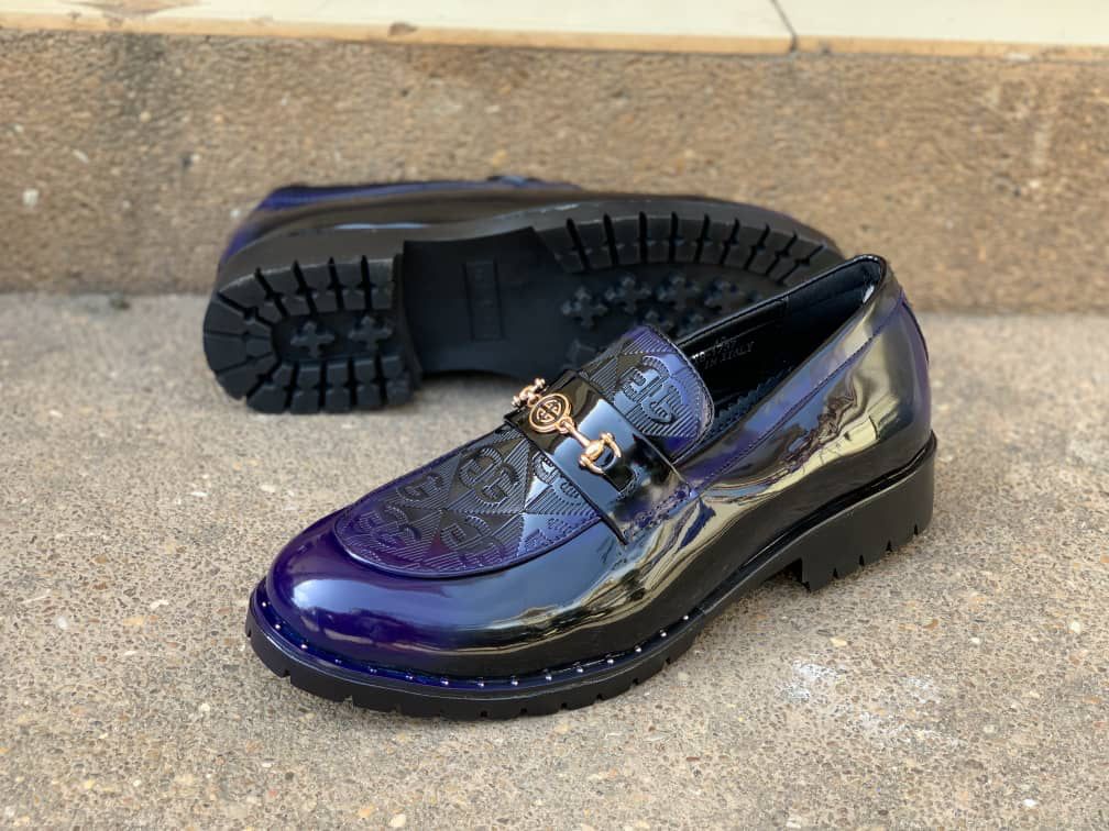 Mocassin Gucci Chaussures de Luxe Pour Homme - Haute Qualité Violet MBC00200