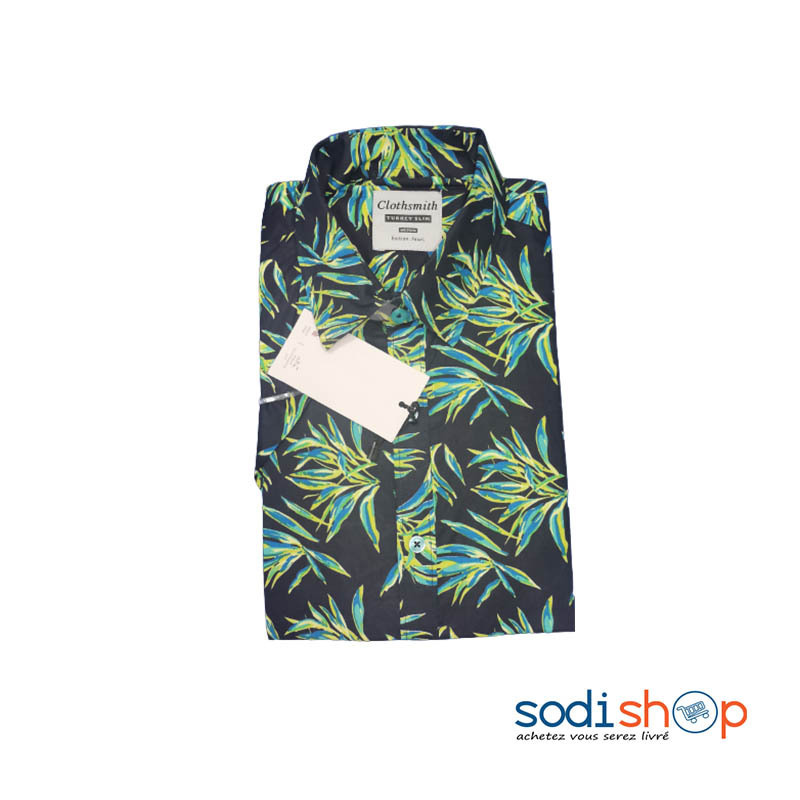 Chemise Hawaienne Pour Homme en Coton - Elégant - AM00168