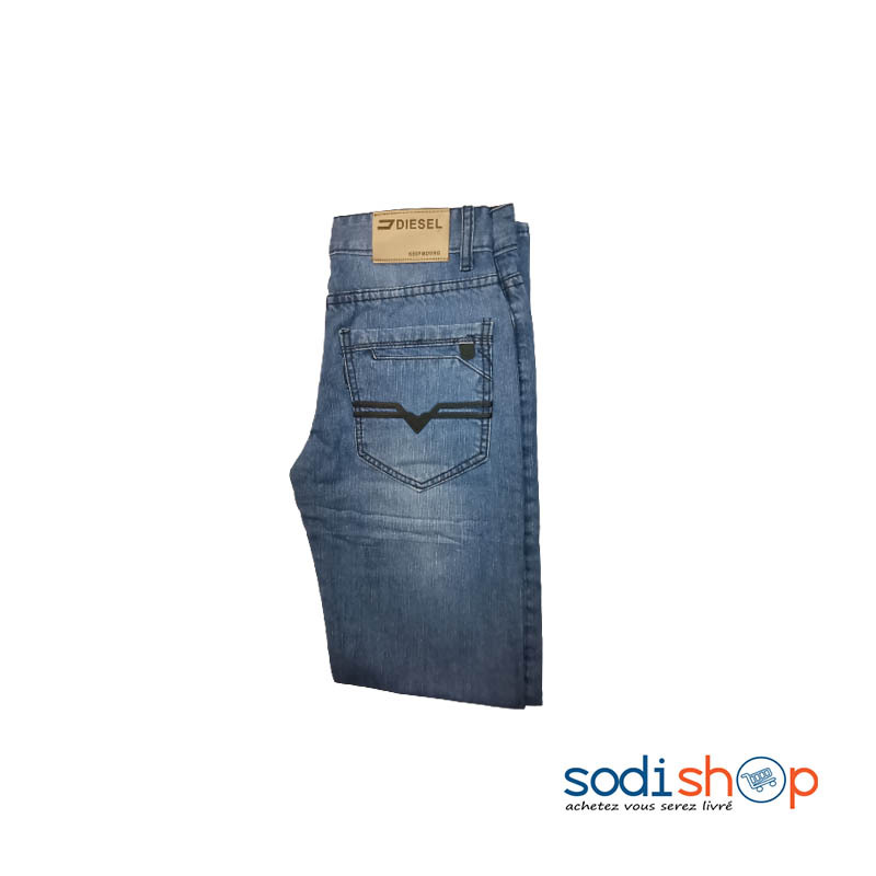 Jeans Pantalon Pour Homme - Vêtement Couleur bleu - AM00168