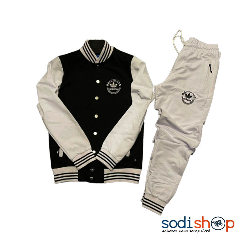Survêtement Adidas Originals - Veste + Pantalon Couleur Assortie Vêtement Authentique TSU00186 – Image 3