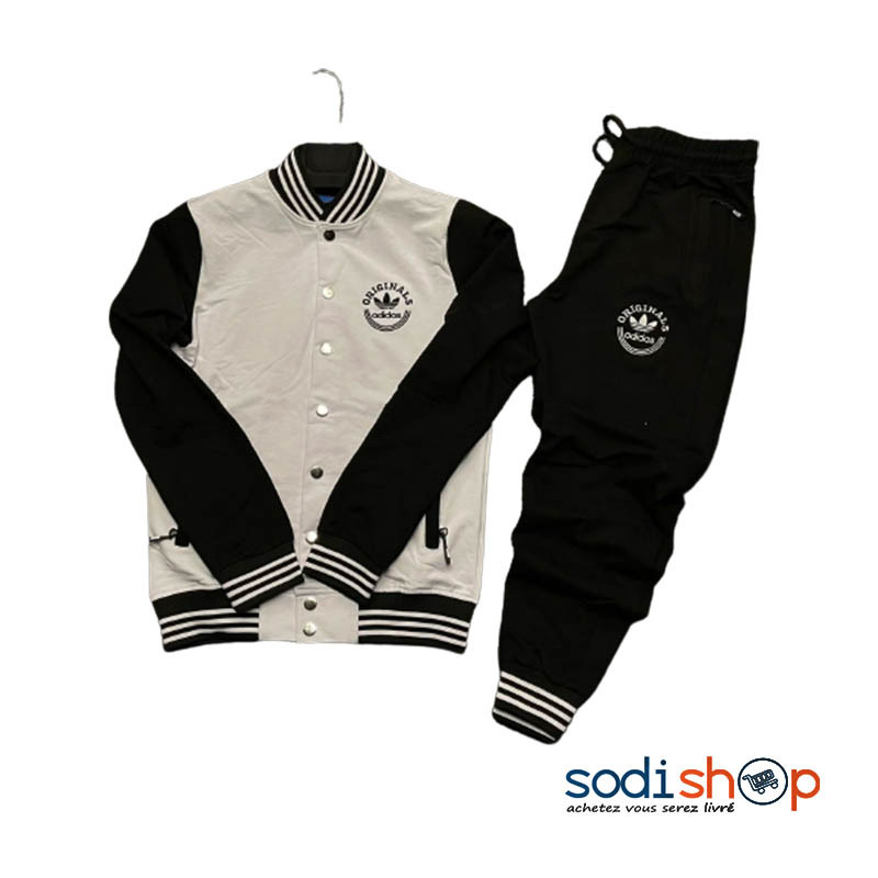 Survêtement Adidas Originals - Veste + Pantalon Couleur Assortie Vêtement Authentique TSU00186
