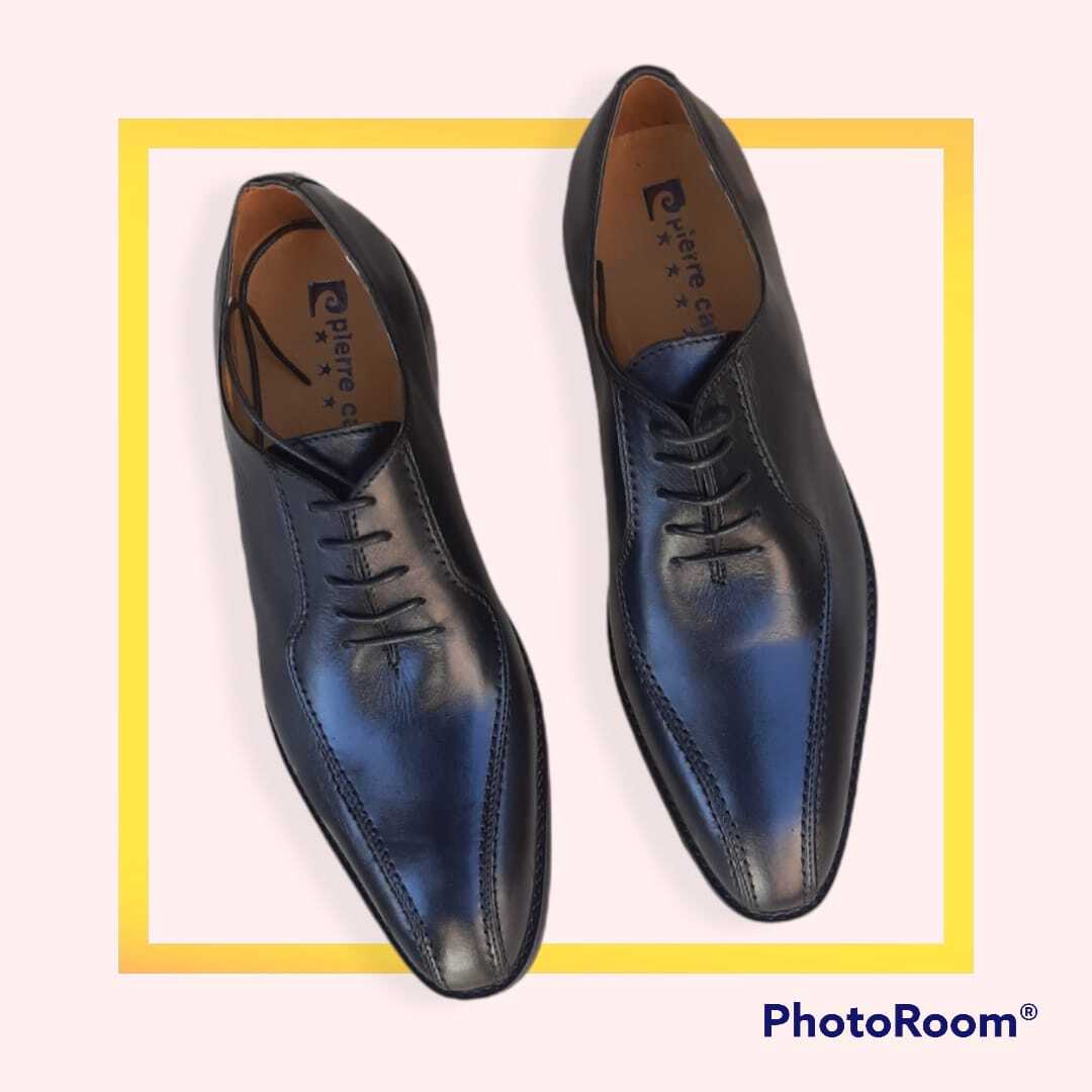 Soulier en Cuir Pierre Cardin - Style Classique Couleur Noir Pour Homme - FOF00191