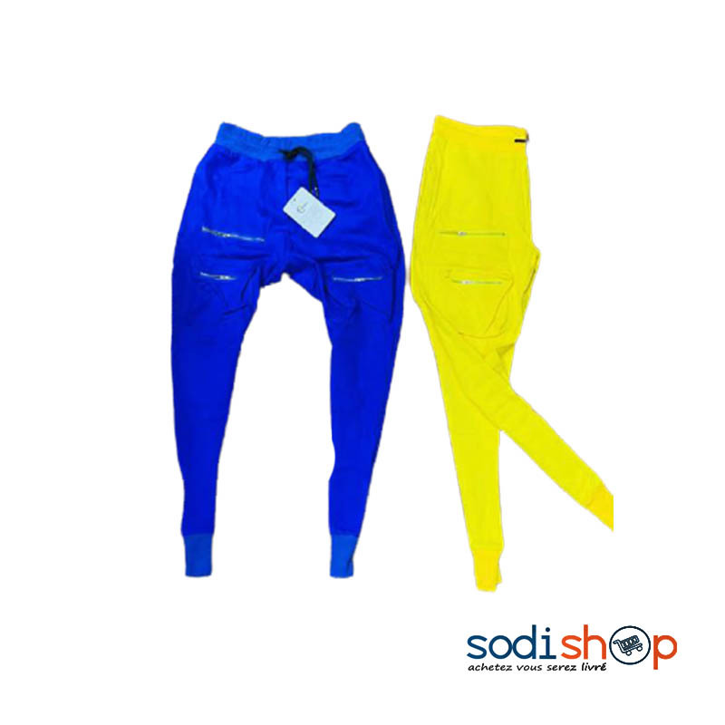Pantalon Jogging Couleur Assortie - Vêtement Confortable - OUJ00194