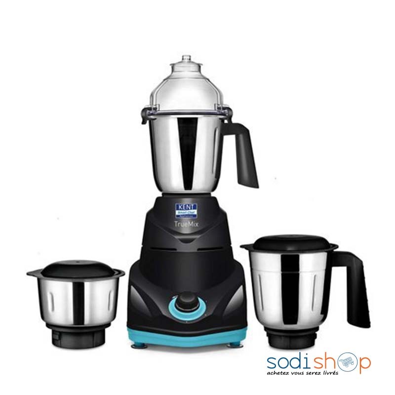 Mixeur Broyeur KENT True Mix-B Grinder Blender en Acier Inoxydable 750 watts KT00166