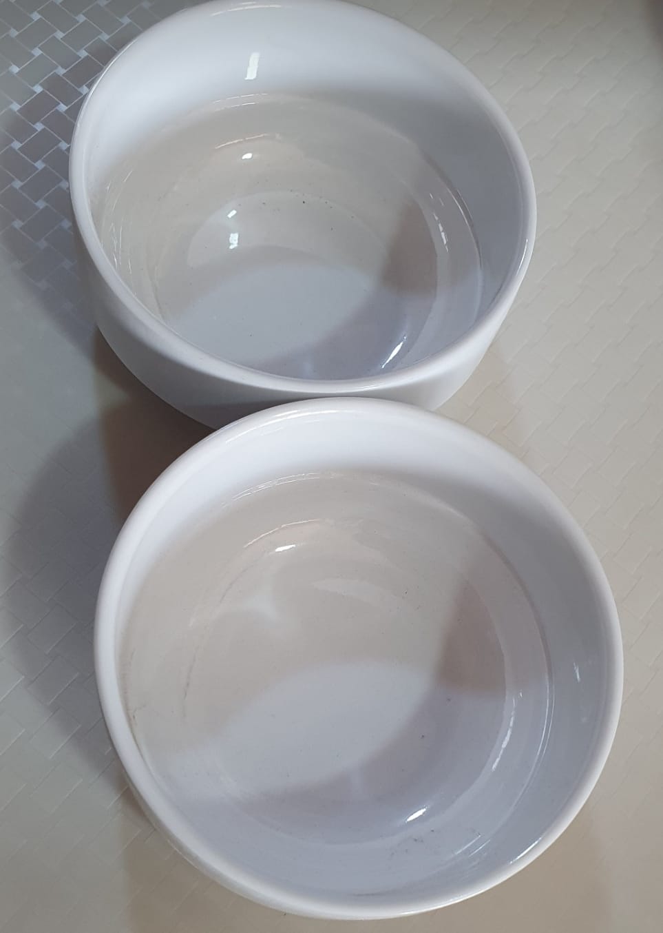 Bol - Tasse - Saladier, Bol de service En Verre Solide blancs - BZE00199
