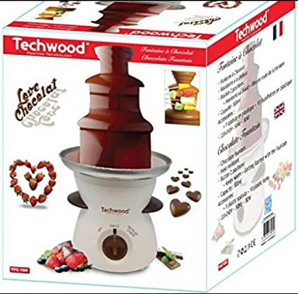 Fontaine à Chocolat - TECHWOOD TFC-104 Appareil Electrique BZE00199