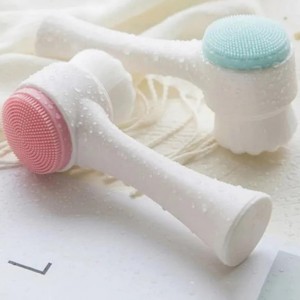 Brosse Nettoyante Exfoliante Manuelle Double Face pour Visage BZE00199