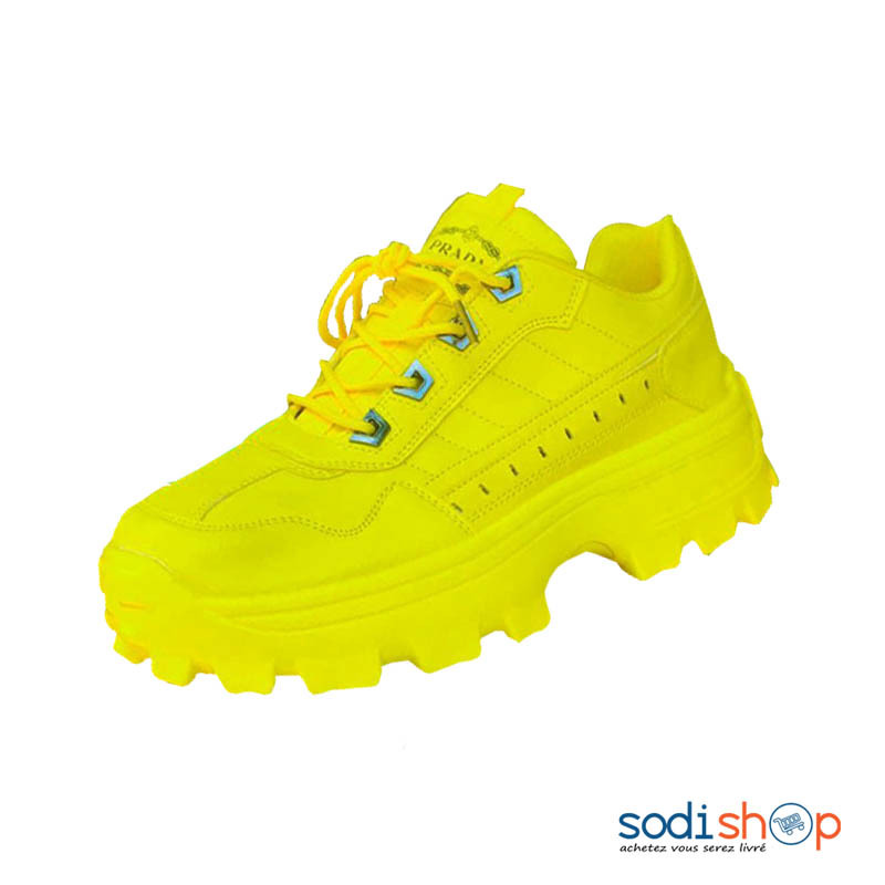 Chaussures Prada - Sneakers Tendance Couleur Assortie SEY00201