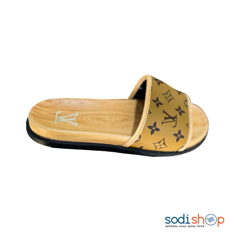 Sandales Louis Vuitton Chaussure en Synthétique Marron SEY00201