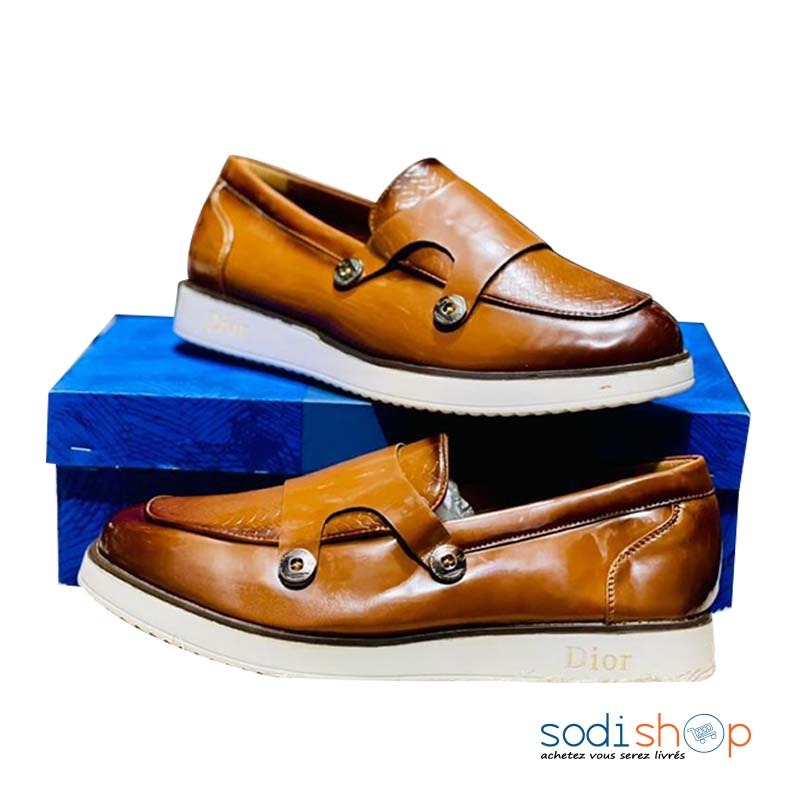 Chaussures Mocassins Confort Optimal Design Chic Couleur Assortie MOH00203