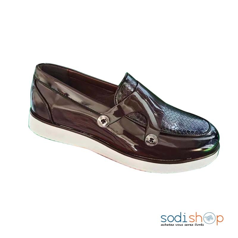 Chaussures Mocassins Confort Optimal Design Chic Couleur Assortie MOH00203 – Image 2