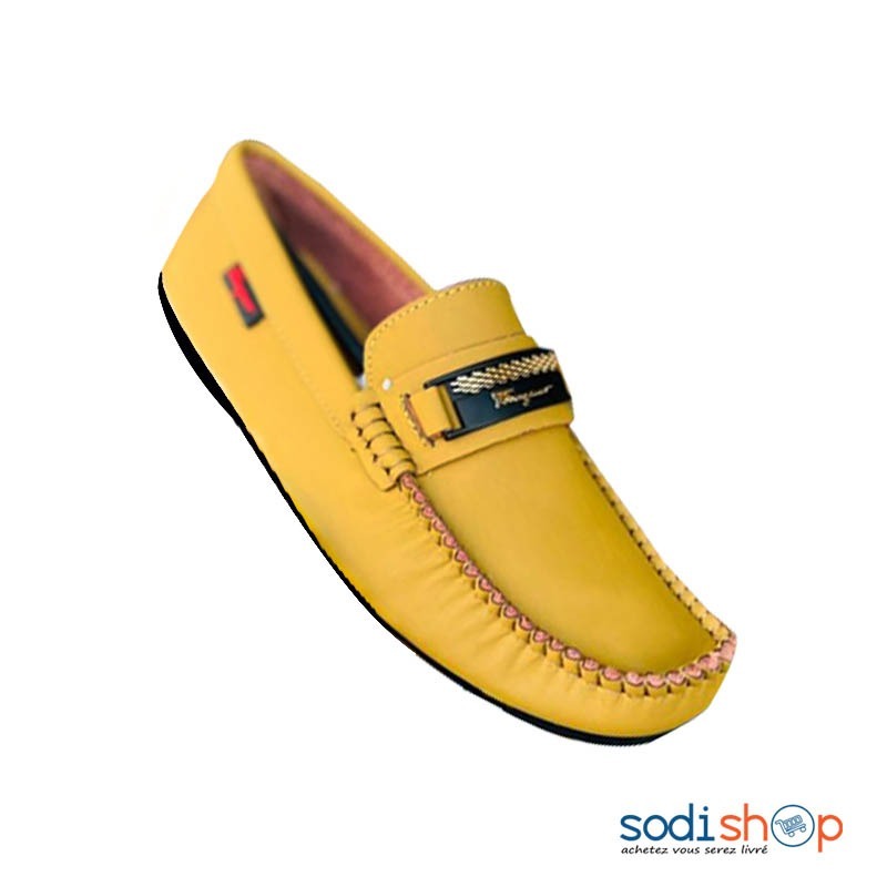Mocassin Ferragamo - Chaussures en Cuir Pour Homme SEY00201
