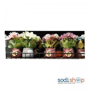 Pot de Fleur Décorative en Synthétique - Plante Charmante Couleur Assortie SODICOO202