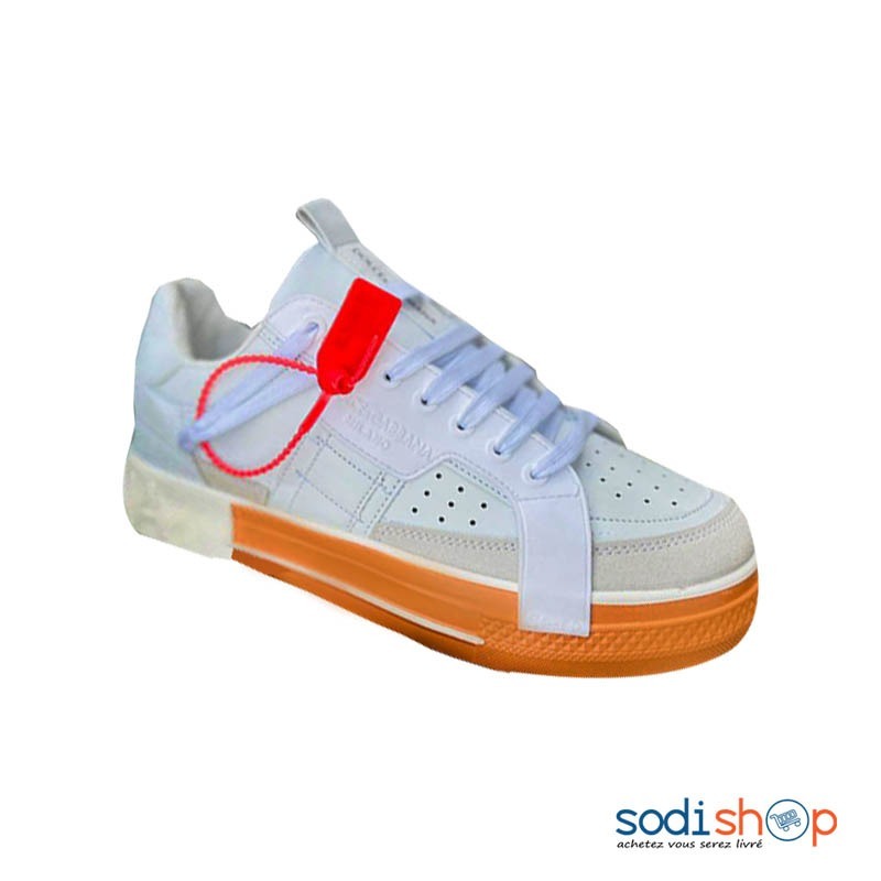 Chaussure Gabbana - Basket de Style Couleur Blanche SEY00201