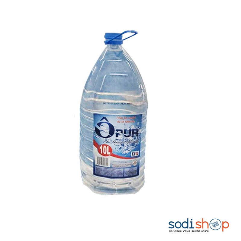Bouteille d’Eau Minérale OPUR - Riche en Minéraux 10 Litres SOU00205