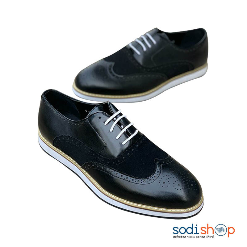 Mocassin Pour Homme - Chaussures Tendances Couleur Noir SEY00201