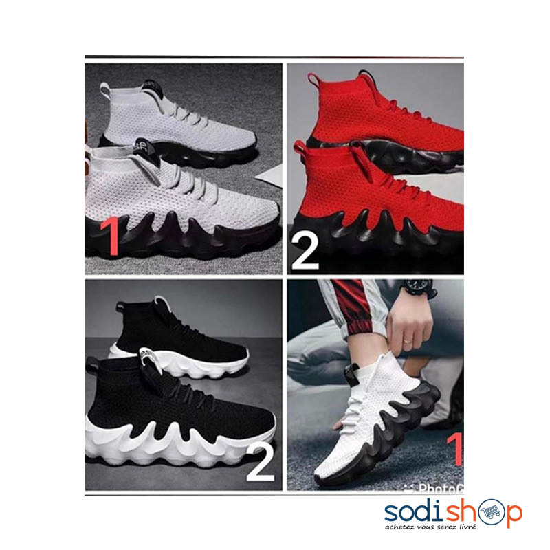 Baskets Sport - Chaussures de Mode Confort Optimal Couleur Assortie SEY00201