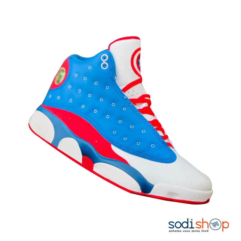 Baskets Air Jordan - Chaussures de Mode Gris - Bleu SEY00201 – Image 2
