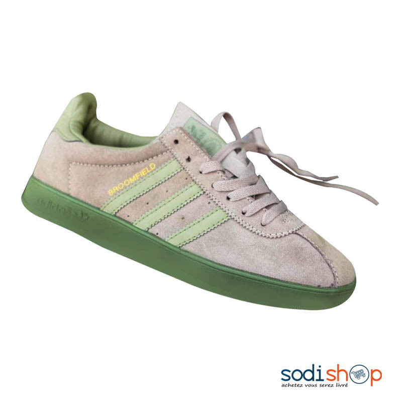 Baskets Adidas - Chaussures Pour Homme Couleur Beige et Gris SEY00201 – Image 2