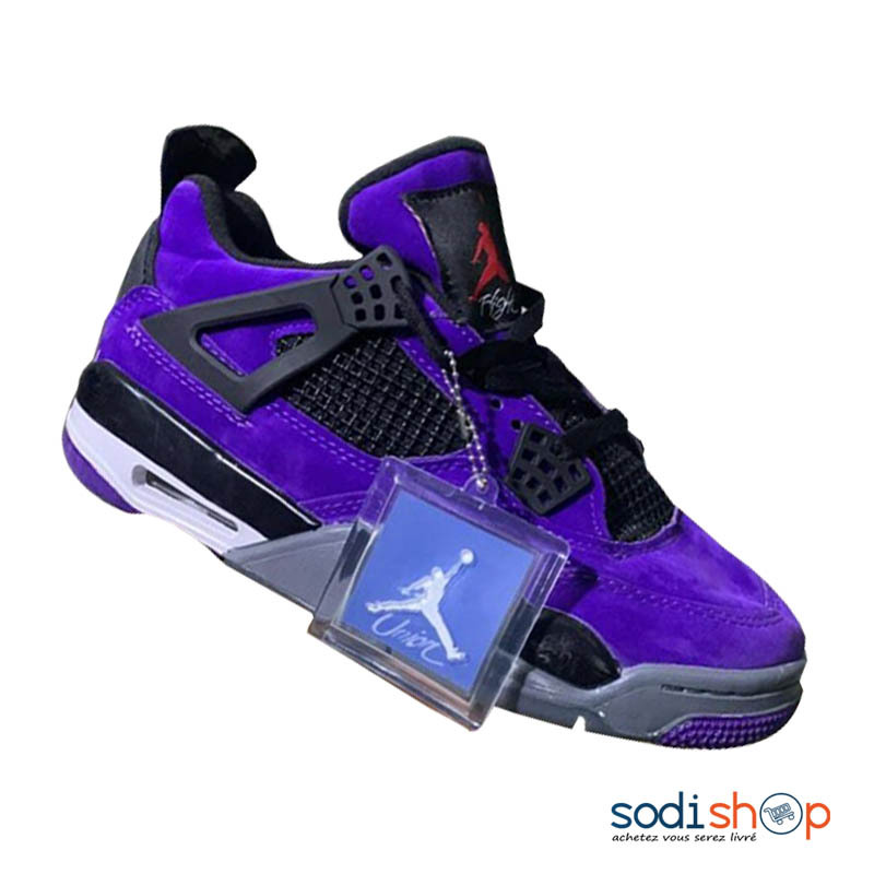 Basket Air Jordan - Conception Originale Violet SEY00201
