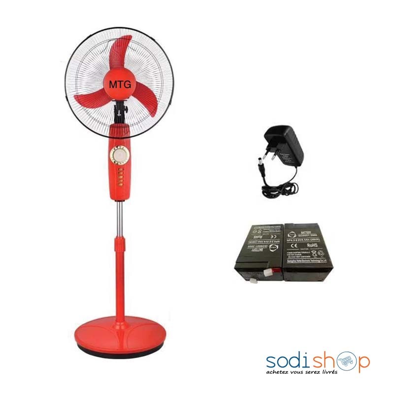 Ventilateur Rechargeable MTG Multifonction avec Batterie Externe MTG0078 – Image 2