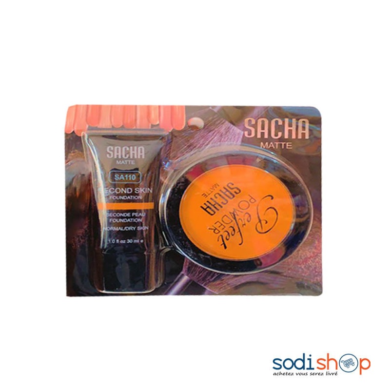 Fond de Teint Sacha Perfect Powder Matte SA110 SAK00225