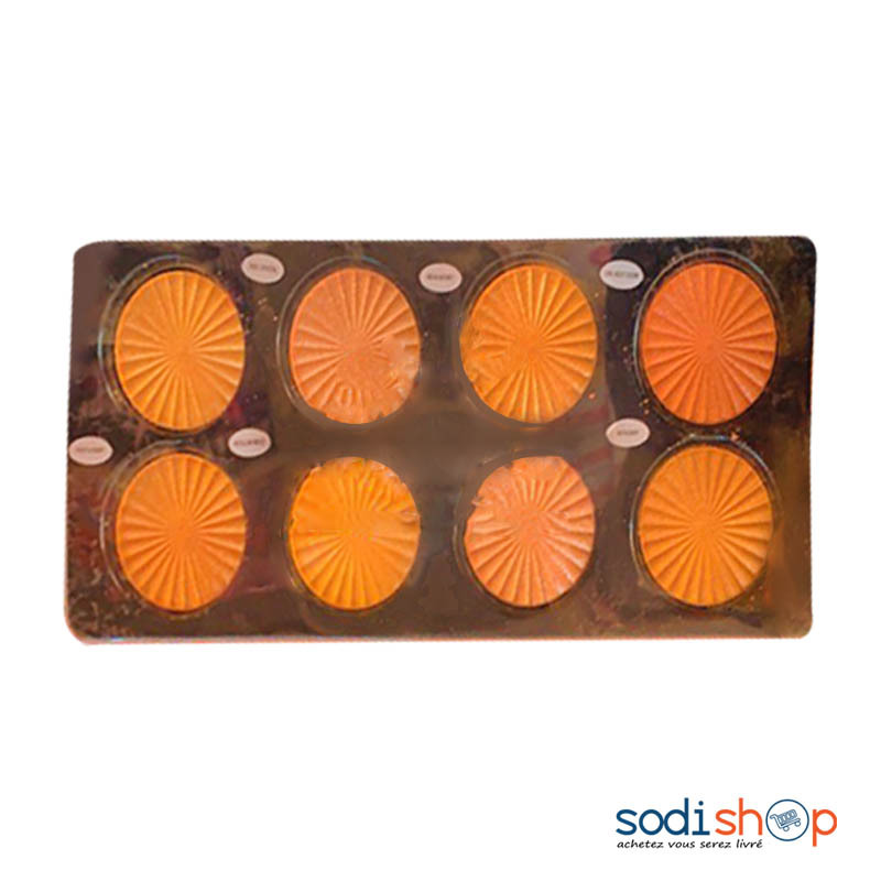 Palette de 8 Illuminateurs Micolore Highlights - Texture Poudre Fond de Teint Brillant SAK00225
