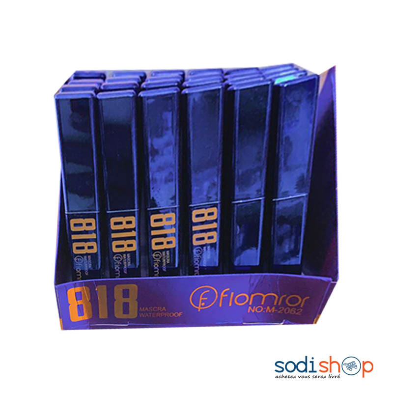 Boite de Mascara Waterproof Cil 818 Flomror M-2062 - Accessoire de Beauté SAK00225