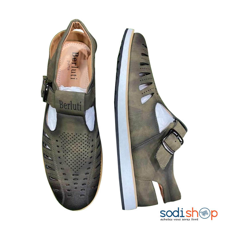 Chaussure Berluti Sandale Haute Qualité - Confort Maximal MOH00203