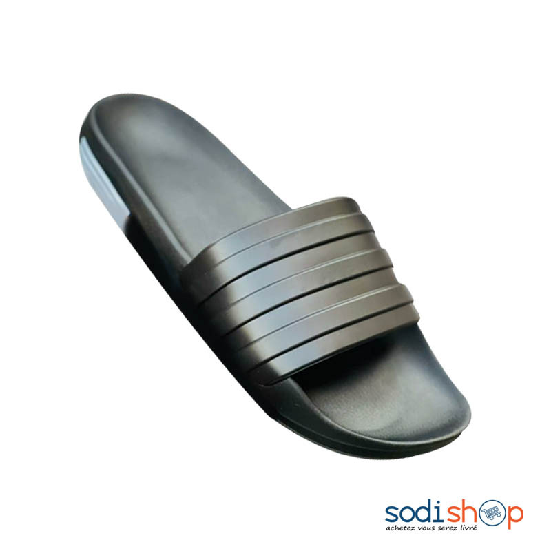 Sandale en Synthétique Couleur Noir Confortable SEY00201