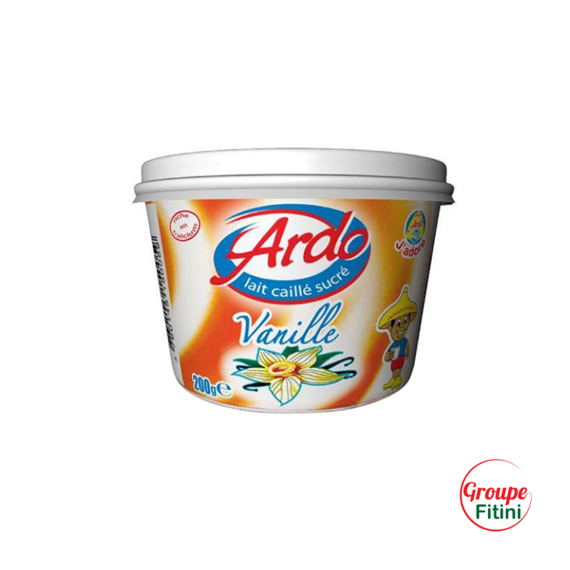Yaourt Ardo Pot Moyen 200g Saveur Vanille FTM00228