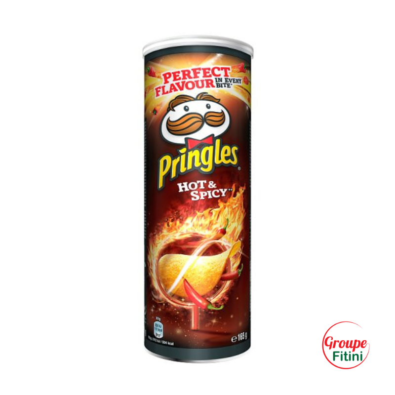 BOITE 150G PRINGLES HOT & SPICY- FTM00228