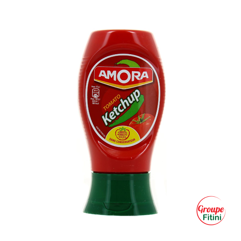 KETCHUP 280G AMORA- FTM00228