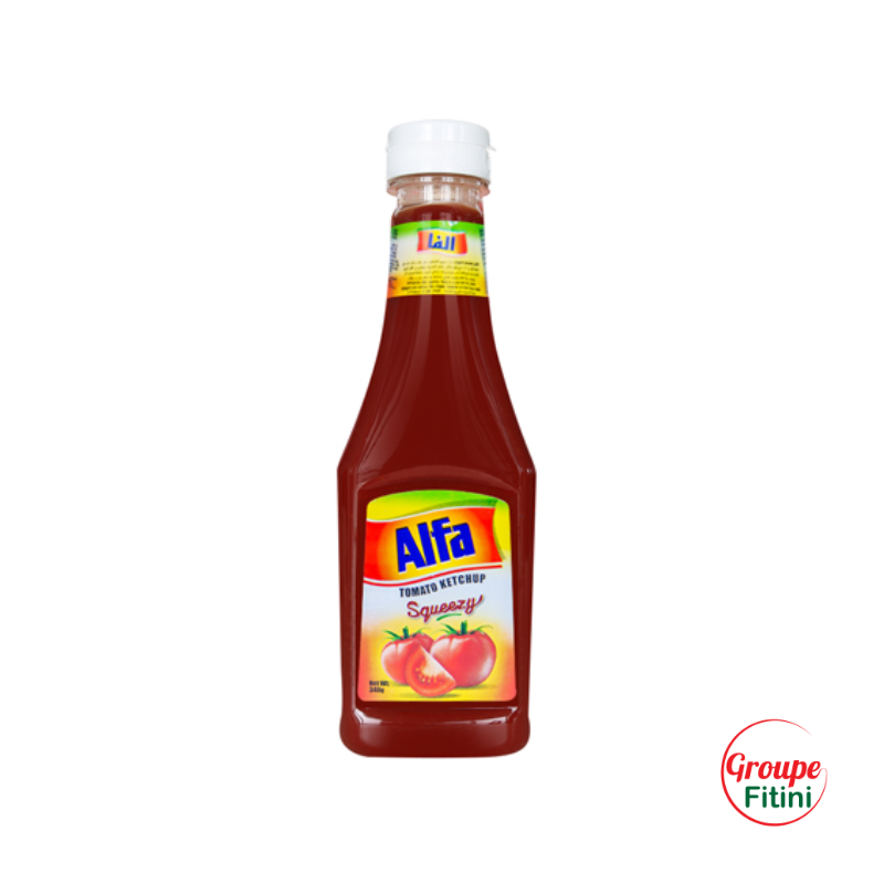 KETCHUP 340G ALFA - FTM00228