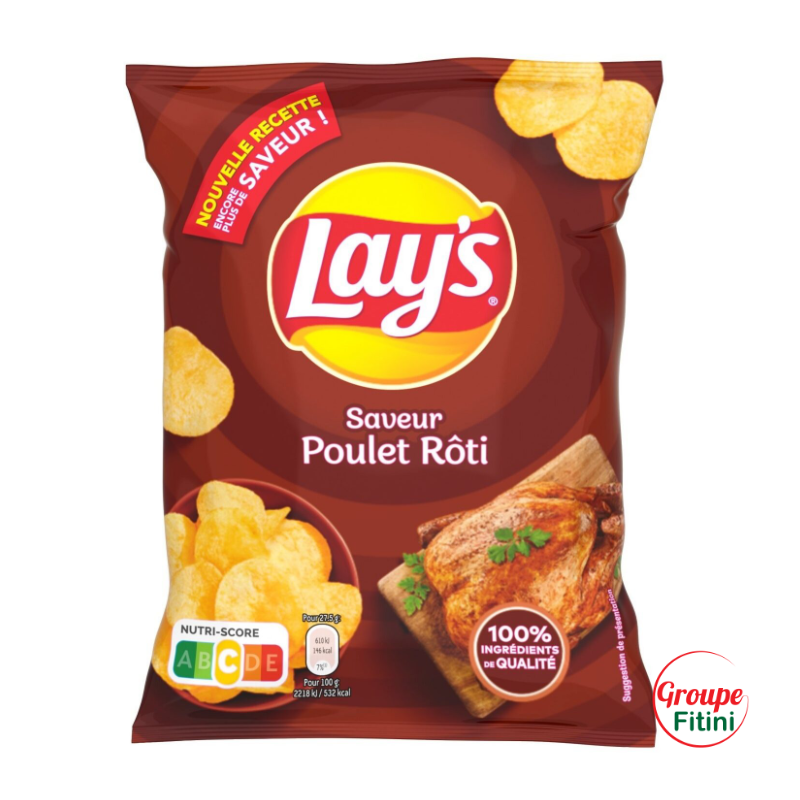 LAYS CHIPS POULET ROTI 27.5G - FTM00228