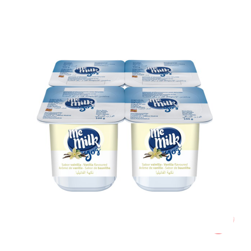 ME MILK YAOURT VANILLE 4 X 120G- FTM00228