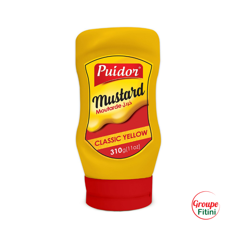 MOUTARDE FLACON 310G PUIDOR - FTM00228