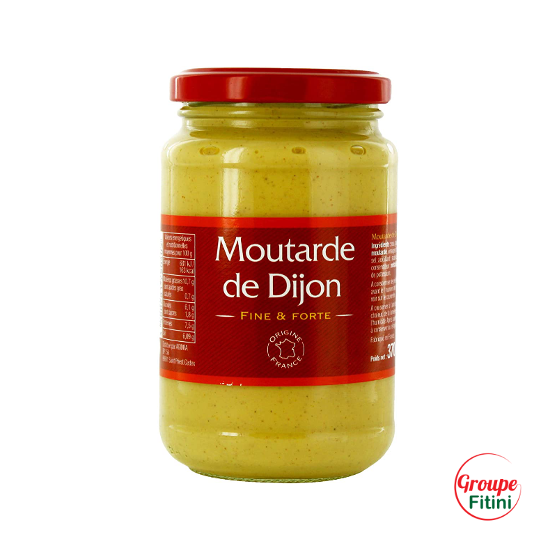 MOUTARDE FORTE DE DIJON 370G REINE - FTM00228