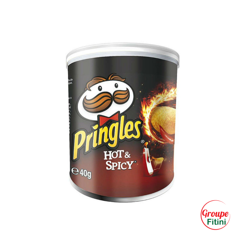 PRINGLES HOT & SPICY 40G- FTM00228