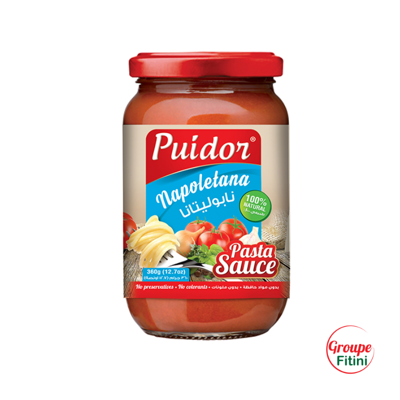 SAUCE PASTA NAPOLETANA 360G PUIDOR - FTM00228