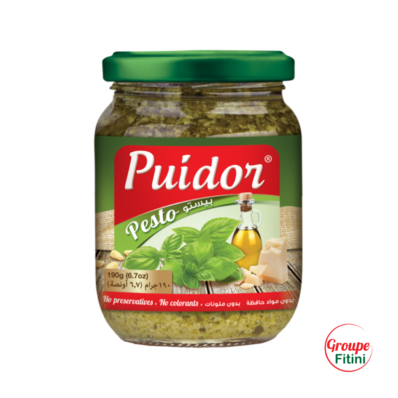 SAUCE PESTO 190G PUIDOR - FTM00228
