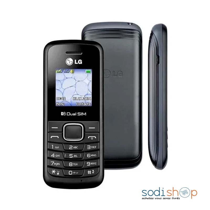 Téléphone Portable LG B220 Double SIM Radio FM MP3 AC0095