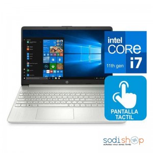 Ordinateur portable - HP 15-DY2XXX 15,6" Intel i7-1165G7 2,8 GHz 16 Go DDR4 512 Go SSD Win10 SODIEXP01D