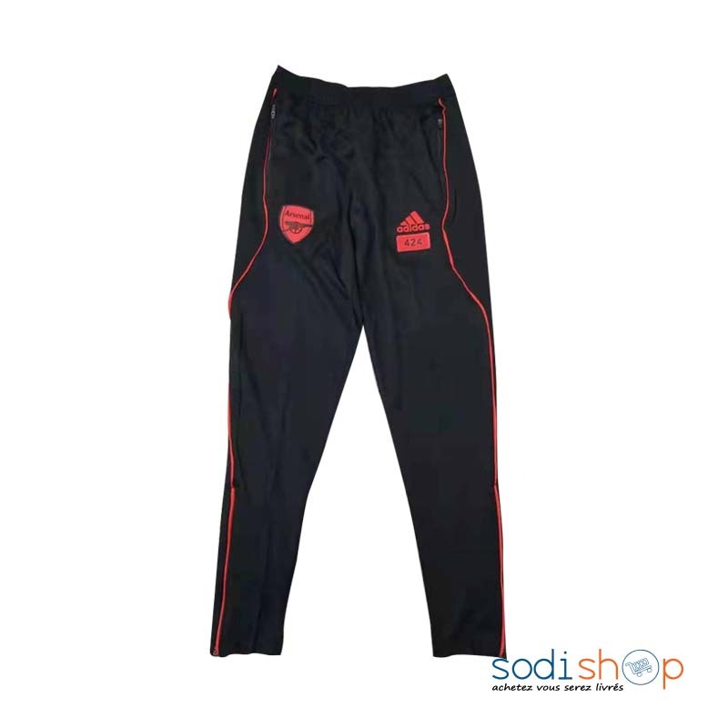 Pantalon Jogging Sport Adidas - Club Arsenal Noir et Rouge BK0096