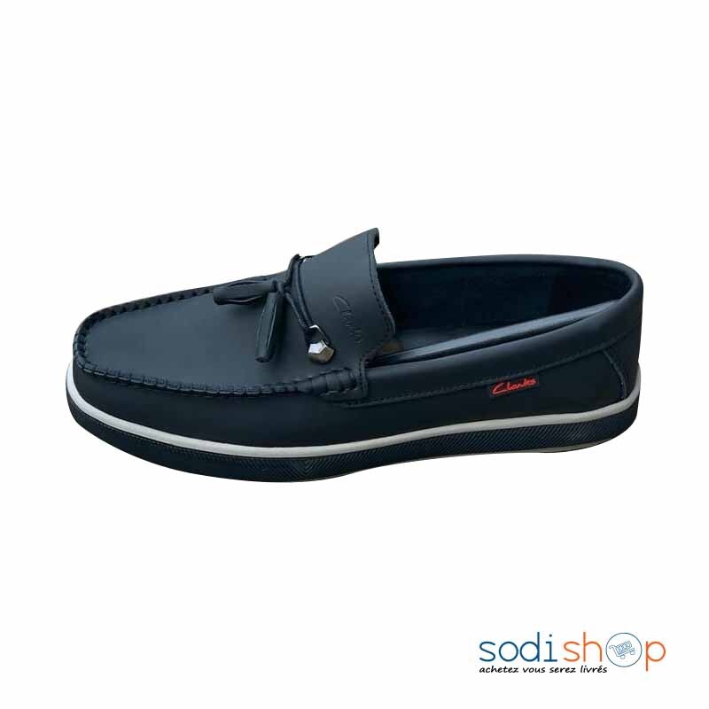 Mocassin Clarks Chaussure Pour Homme Couleur Gris Fumé MOH00203