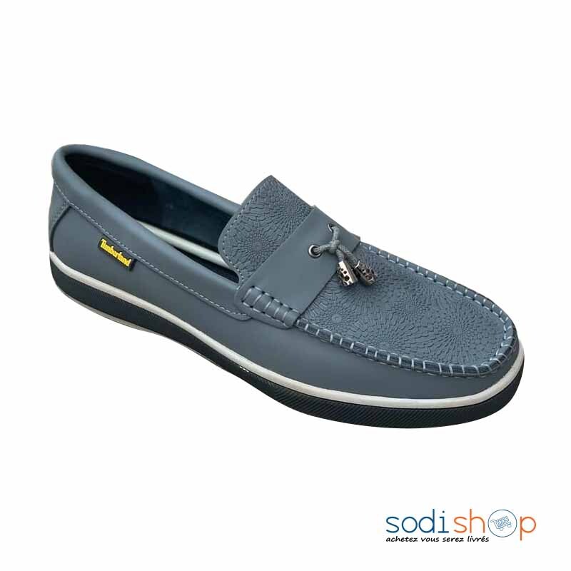 Mocassin Timberland Couleur Gris Motif Chic - Chaussures Pour Homme MOH00203